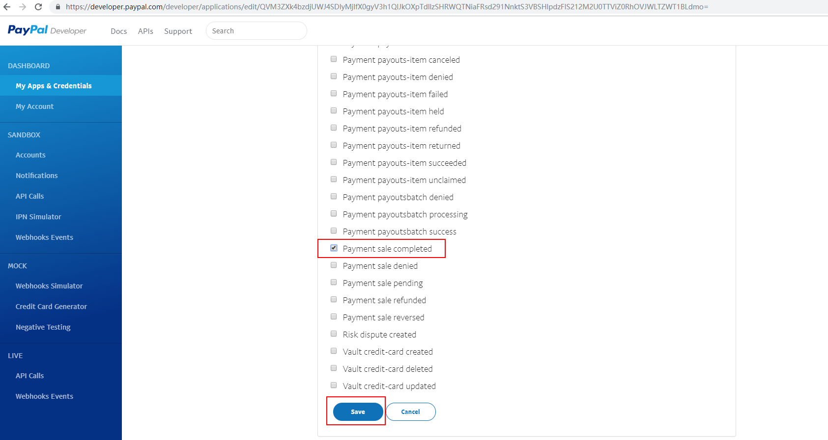 paypal配置流程